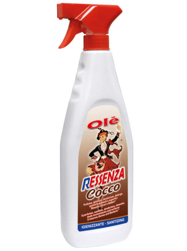 Deodorante Essenza Olè Fragranza Cocco 750ml x 12 pezzi –