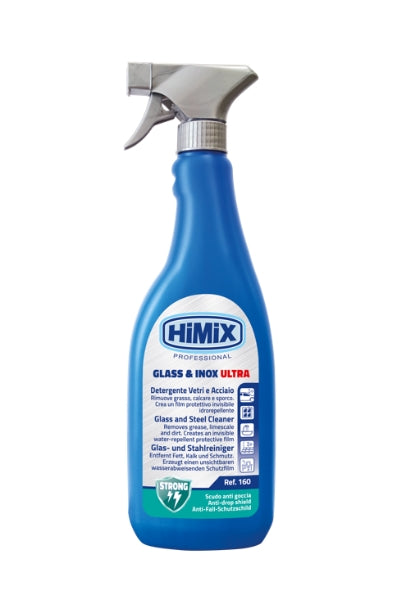 Detergente Vetri e Acciaio Himix Glass + Inox Ultra 750ml x 12 Pezzi