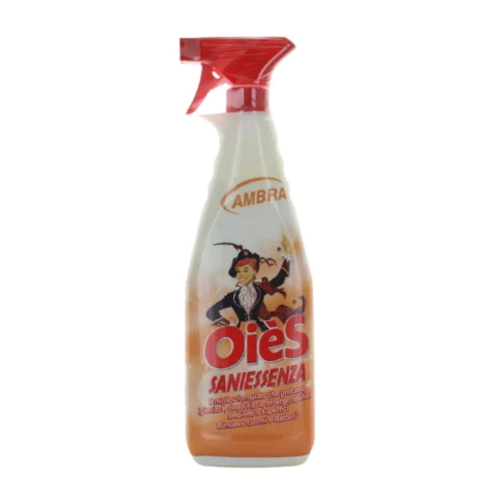 Deodorante Saniessenza Oies Fragranza Ambra 750ml x 12 pezzi