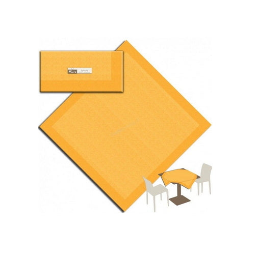 Tovaglia 100x100 Spunlace Packservice Micro Textù Giallo 100 Pezzi